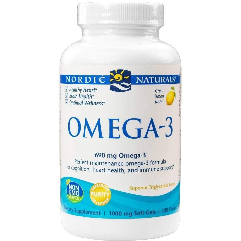 Omega-3, 690mg Lemon - 120 softgels