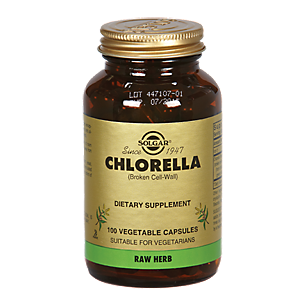 Chlorella - Raw Herb (100 Vegetarian Capsules)