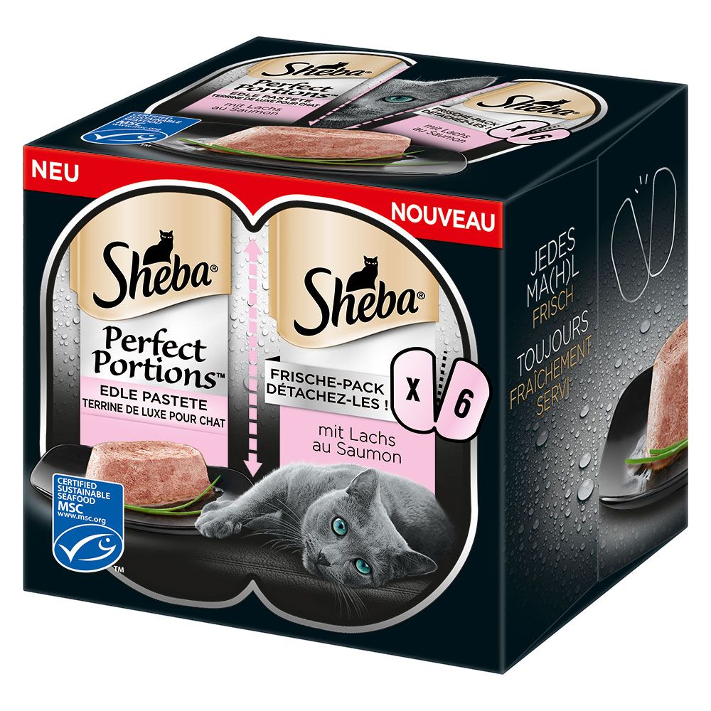 Sheba Perfect Portions Saver Pack 48 x 37.5g - Turkey in Gravy