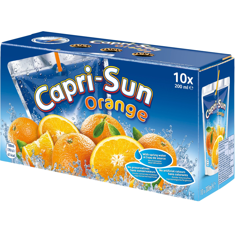 Capri-Sun Apelsin 10 x 200ml - 36% rabatt