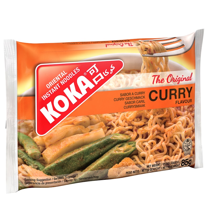 Koka Instant Noodles Curry Flavour 85G