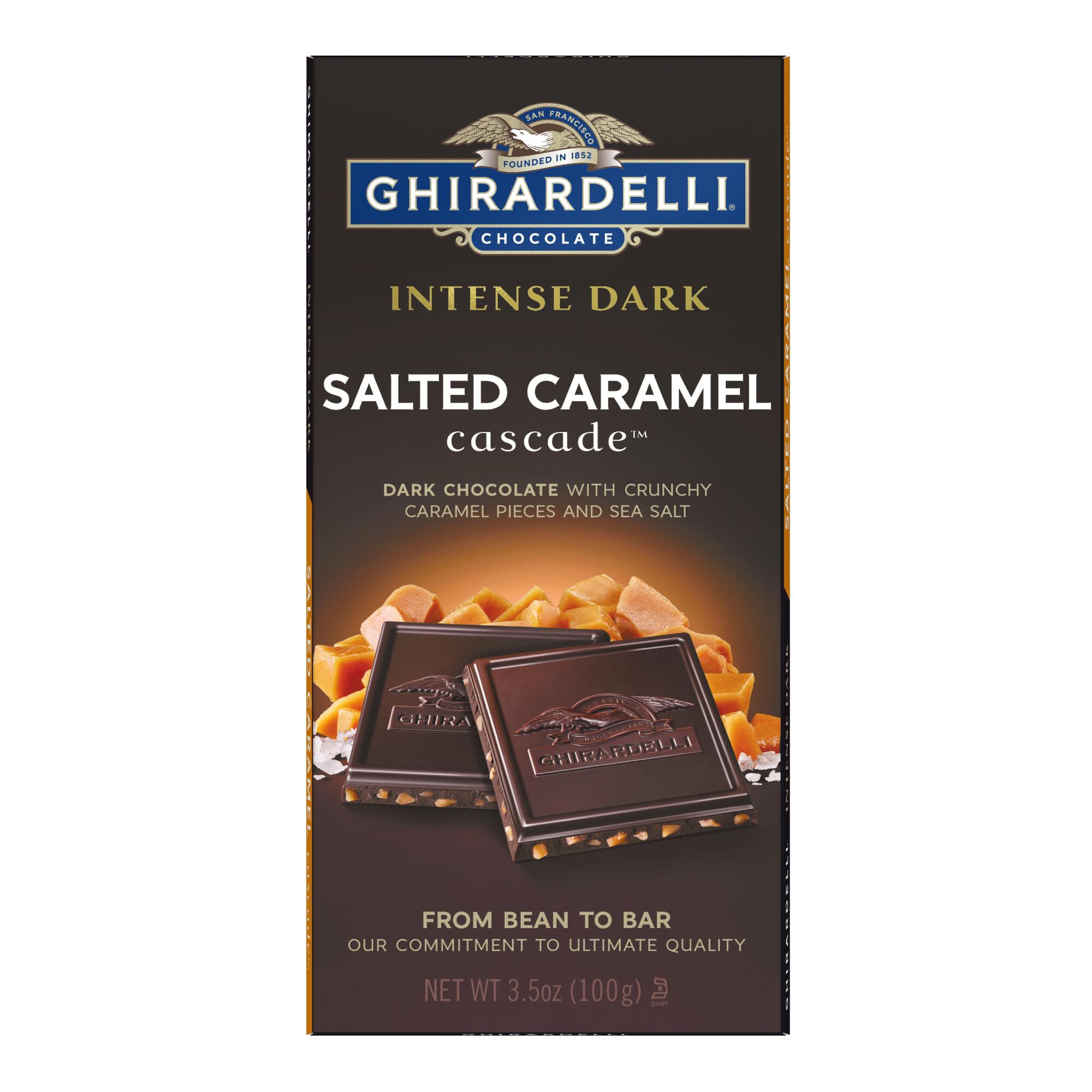 Ghirardelli Salted Caramel Dark Chocolate Bar Set Of 2 by World Market