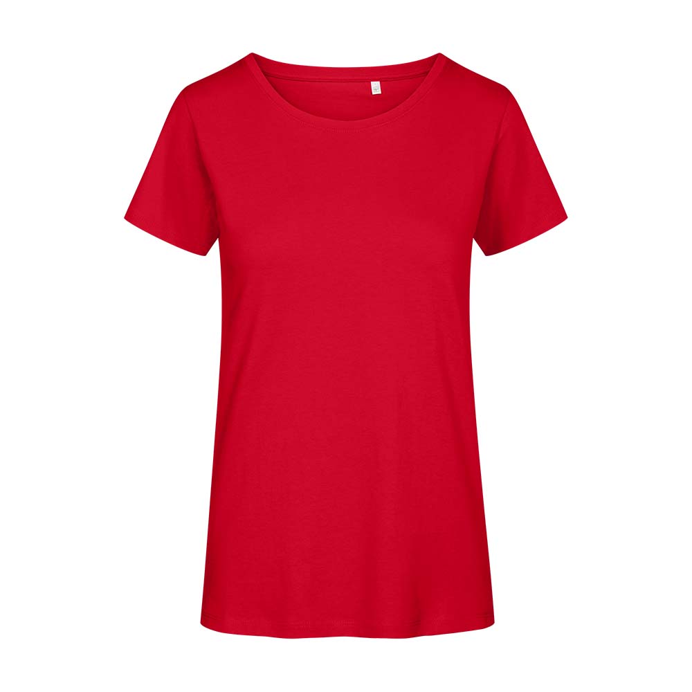 Premium Organic T-Shirt Damen, Rot, L