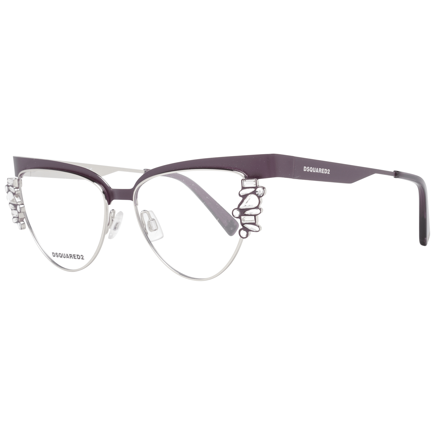 Dsquared² Women's Optical Frames Eyewear Purple DQ5276 52082
