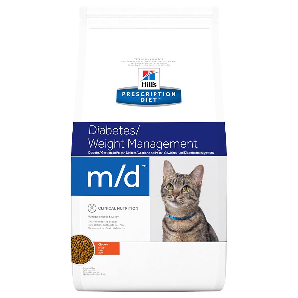 Hill's Prescription Diet Feline m/d Diabetes/Weight Management - Chicken - 1.5kg