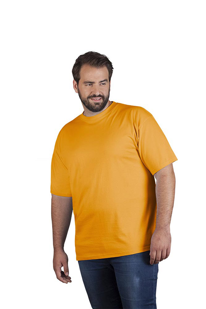 Premium T-Shirt Plus Size Herren, Orange, 4XL