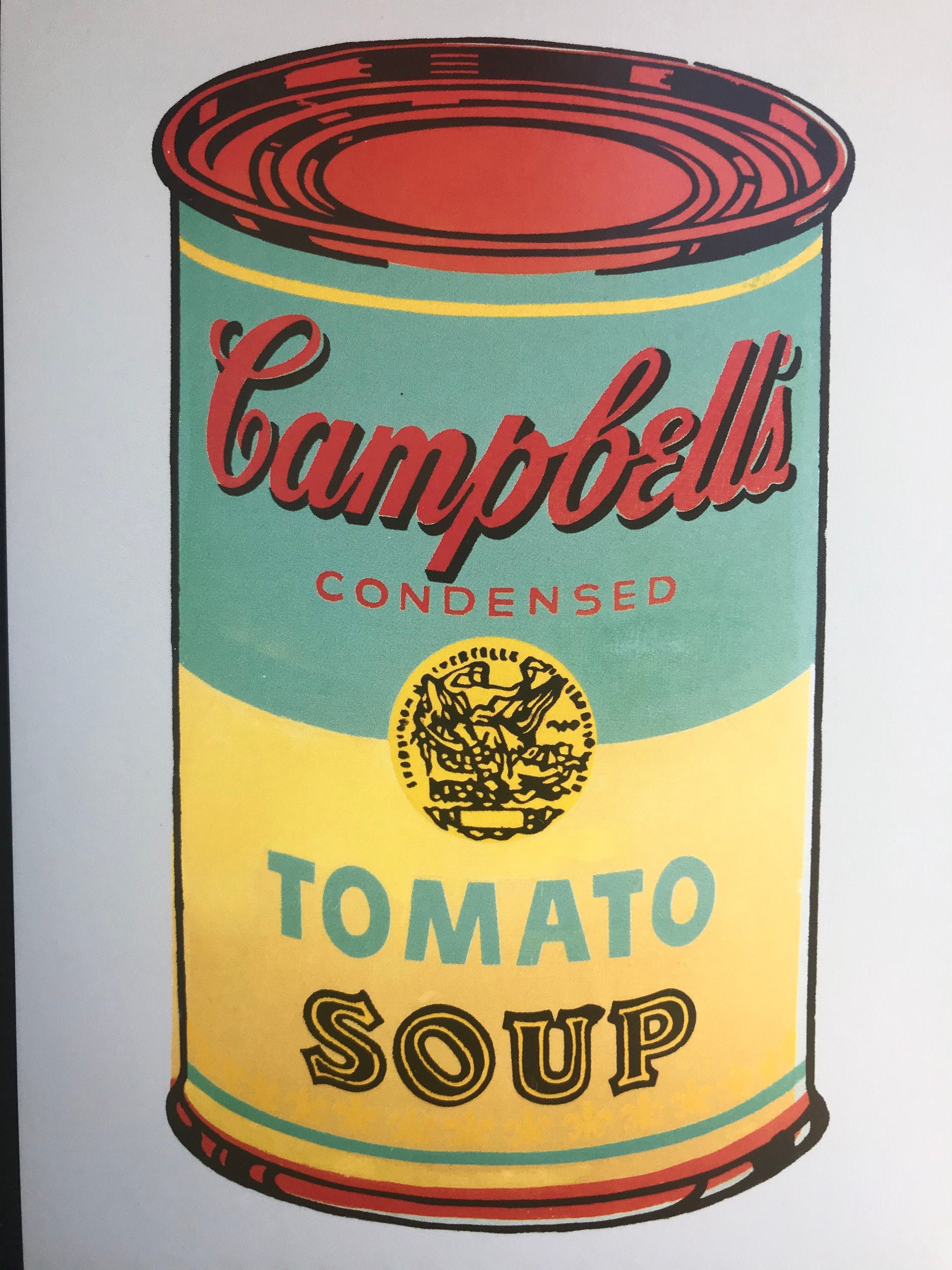 Andy Warhol Art Postcard - Ready To Frame Or Send A Friend Campbell's Tomato Soup Can