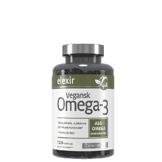 Köp Vegansk Omega3, 120 kapslar Online