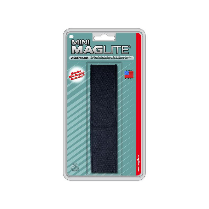 Maglite Mini AAA nylonvyökotelo, musta