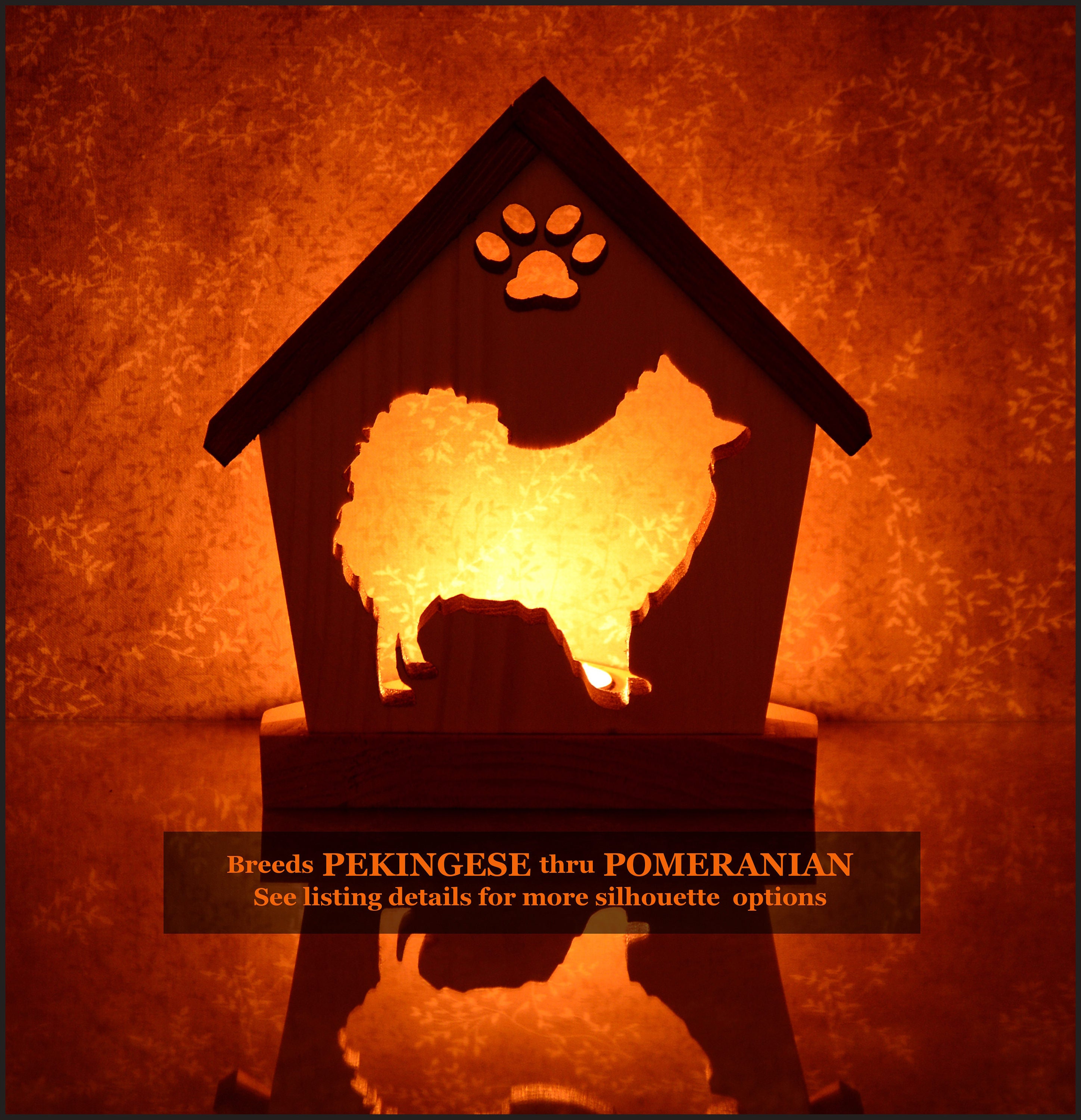 Personalized Gift For Dog Loverspet Memorialcandle Tealight Holder | Pekingesepitbullpomeranian Unique Giftspet Sympathy