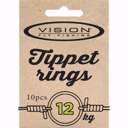 Vision TIPPET RINGS, Small 12kg. test