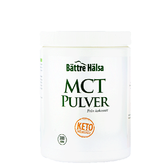 Bättre Hälsa MCT Pulver, 300 g