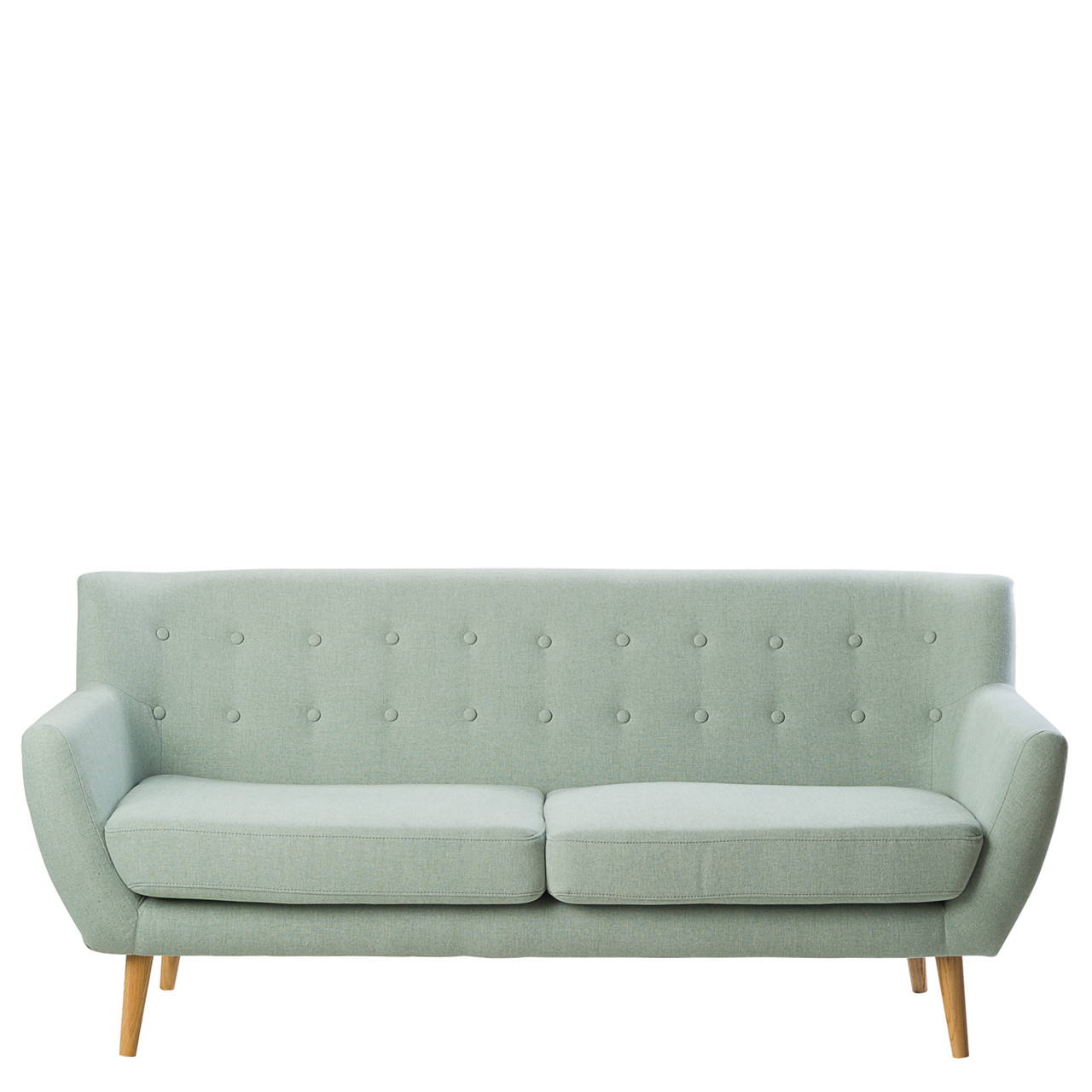 MIAMI 2½ pers. sofa støvet grøn // Forventes på lager til vinter