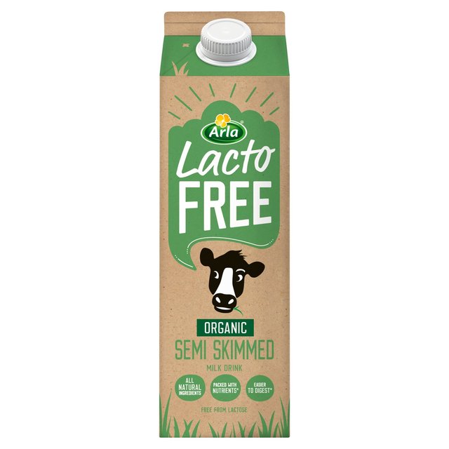 Arla Lactofree Organic Semi Skimmed Milk