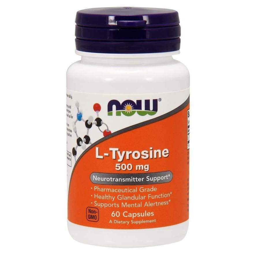 L-Tyrosine, 500mg - 60 caps
