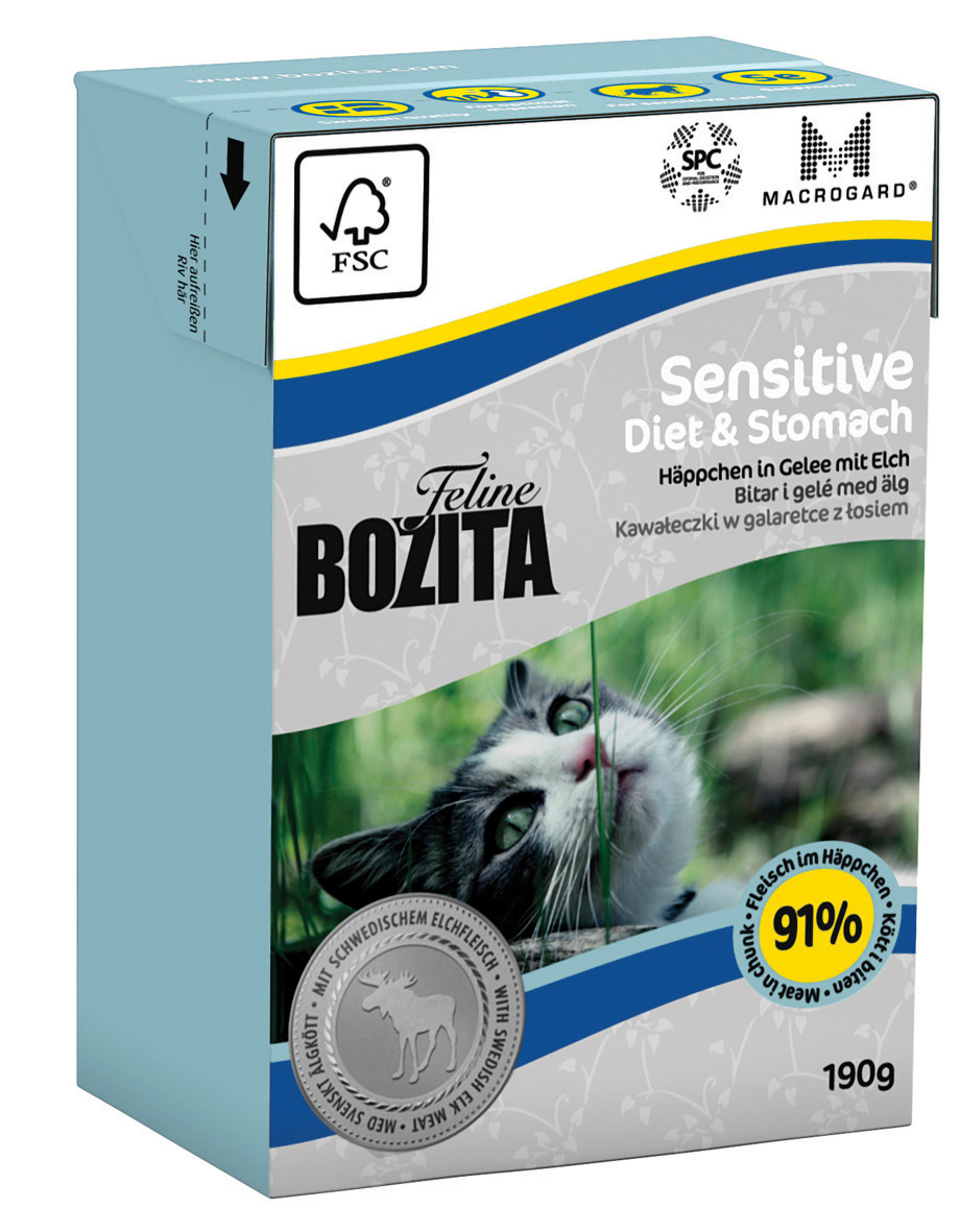 Bozita Feline Diet Stomach Sensitive 190g