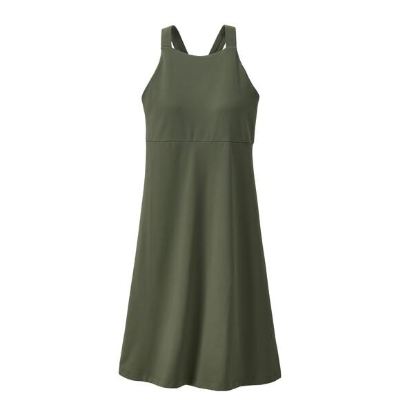 Patagonia Women's Magnolia Spring Dress - Recycled Polyester, Kale Green / M