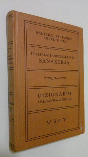 Osta W. O. Renkonen : Italialais-suomalainen sanakirja = Dizionario  italiano-finnico netistä