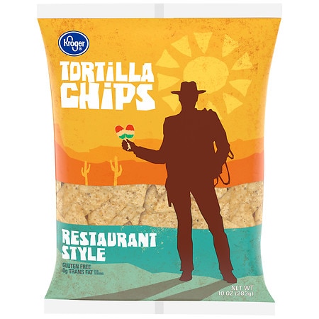 Kroger Restaurant Style Tortilla Chips - 10.0 oz