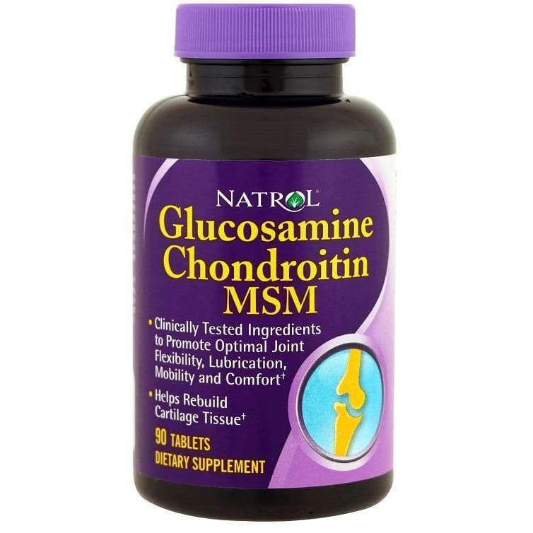 Glucosamine Chondroitin MSM - 90 tablets