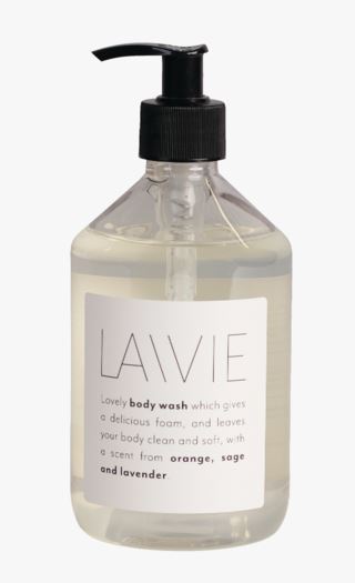 LA\VIE lavendel suihkusaippua läpikuultava