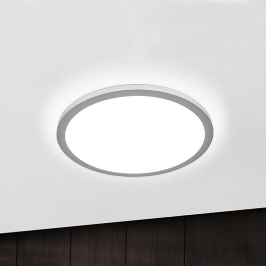 Titaaninvärinen LED-kattolamppu Aria, himm., 40 cm