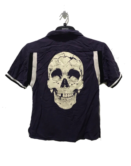 Buy Hysteric Glamour Rayon Shirt Button Up Big Skull Design Japan Brand  Online