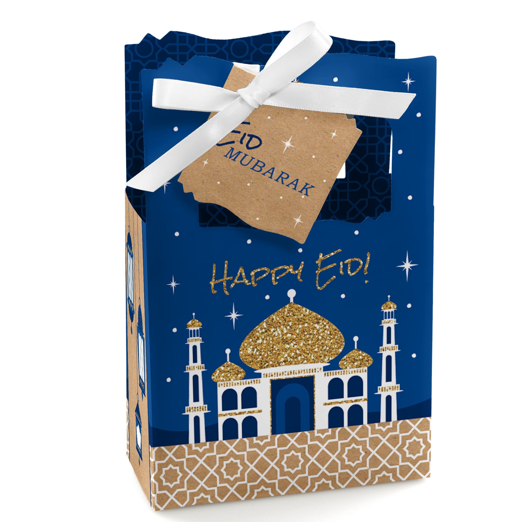 Ramadan - Eid Mubarak Favor Boxes Set Of 12