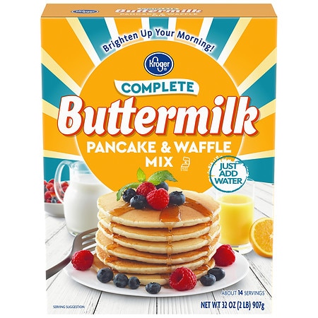 Kroger Complete Buttermilk Pancake & Waffle Mix - 32.0 oz