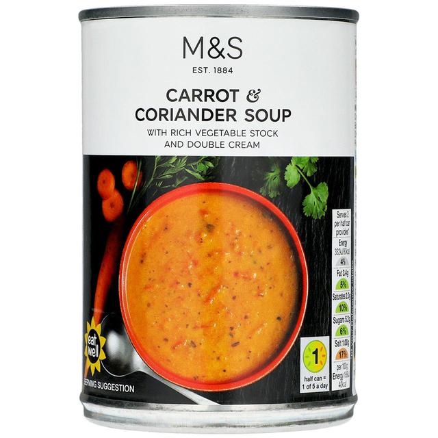 M&S Carrot & Coriander Soup