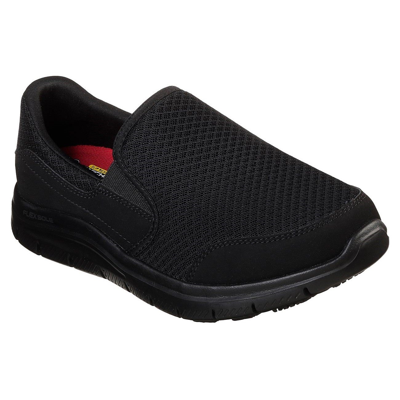 Skechers Women's Cozard Sr Trainer Black 30965 - Black 8
