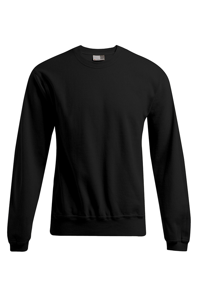 Sweatshirt 80-20 Plus Size Herren, Schwarz, XXXL