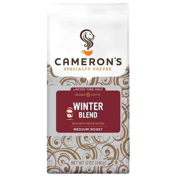 Cameron's Coffee 12 oz Winter Blend Ground Coffee