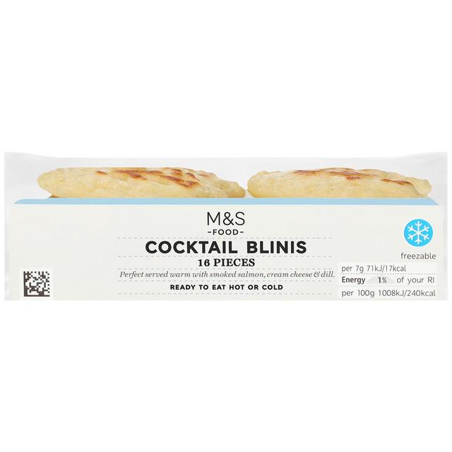 M&S 16 Cocktail Blinis