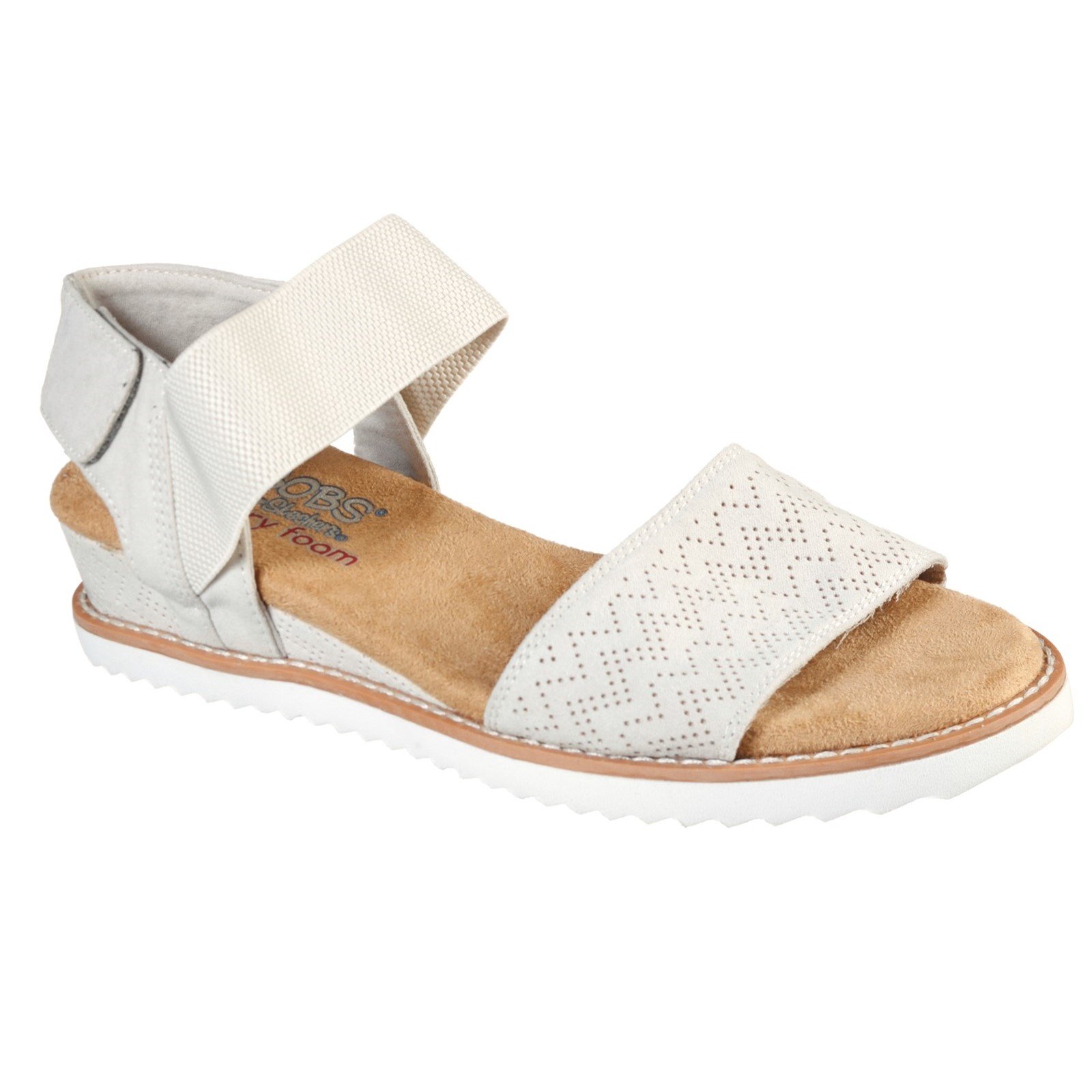 Skechers Women's Desert Kiss Sandals White 33120 - Off White 4