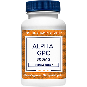 Alpha GPC to Support Brain Function - 300 MG (60 Vegetarian Capsules)