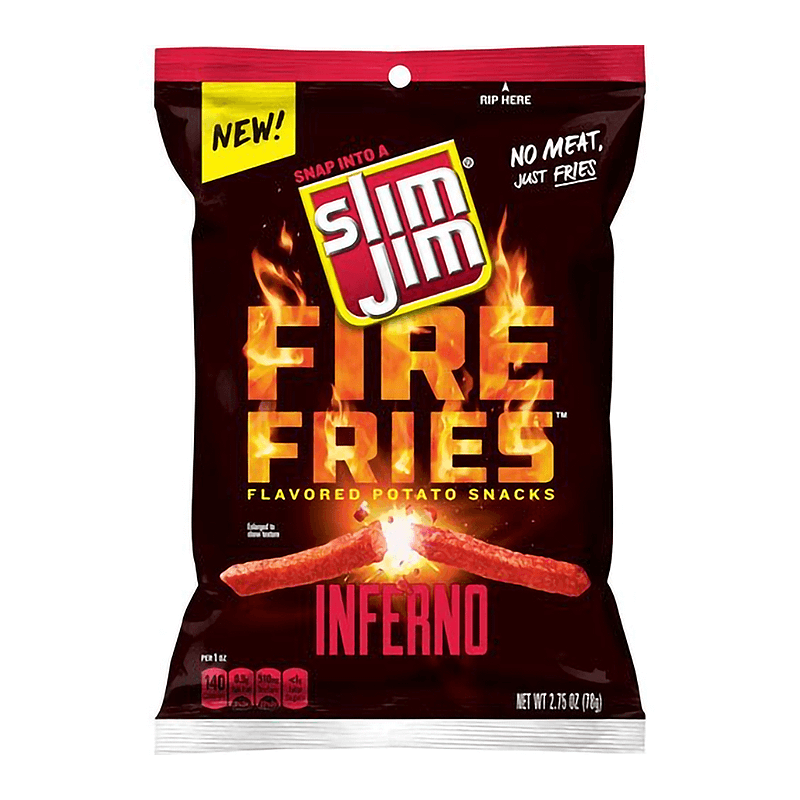 Slim Jim Fire Fries Inferno 78g