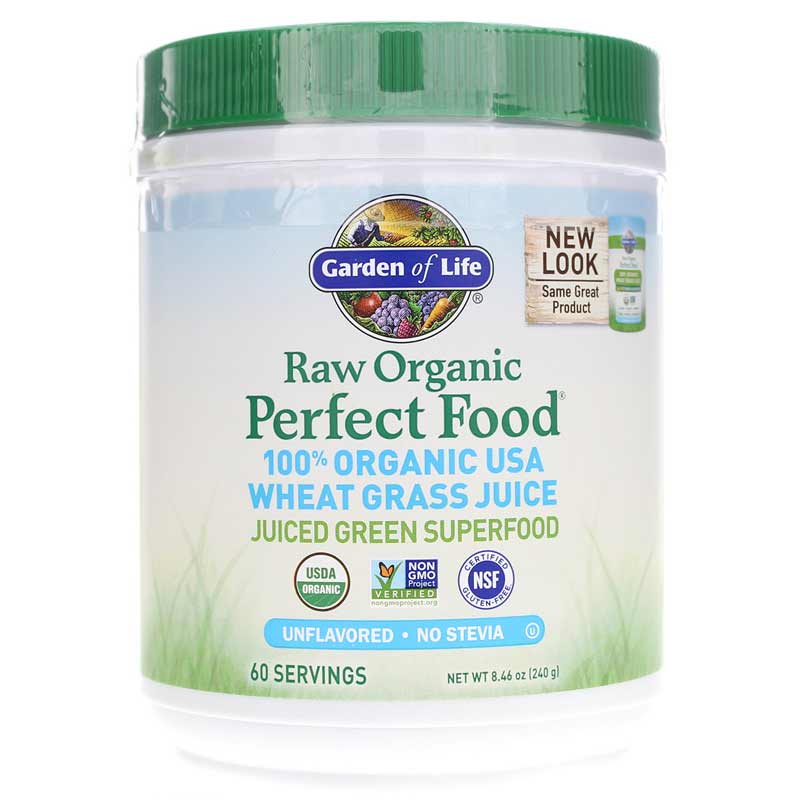 Garden of Life Raw Organic Perfect Food Wheat Grass 8.46 Oz