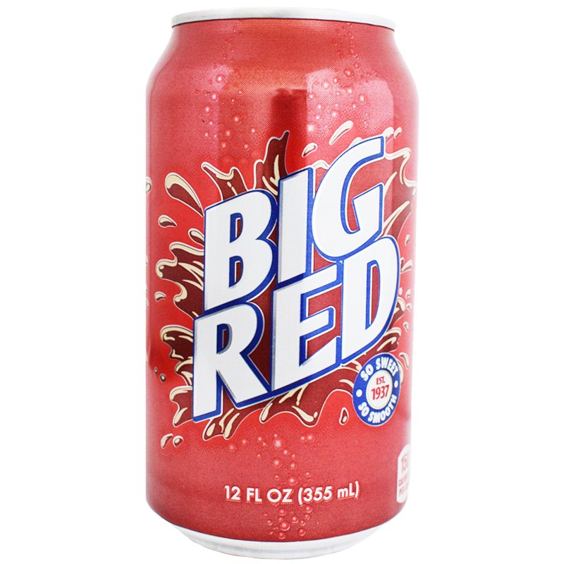 Läsk "Big Red" 355ml - 60% rabatt