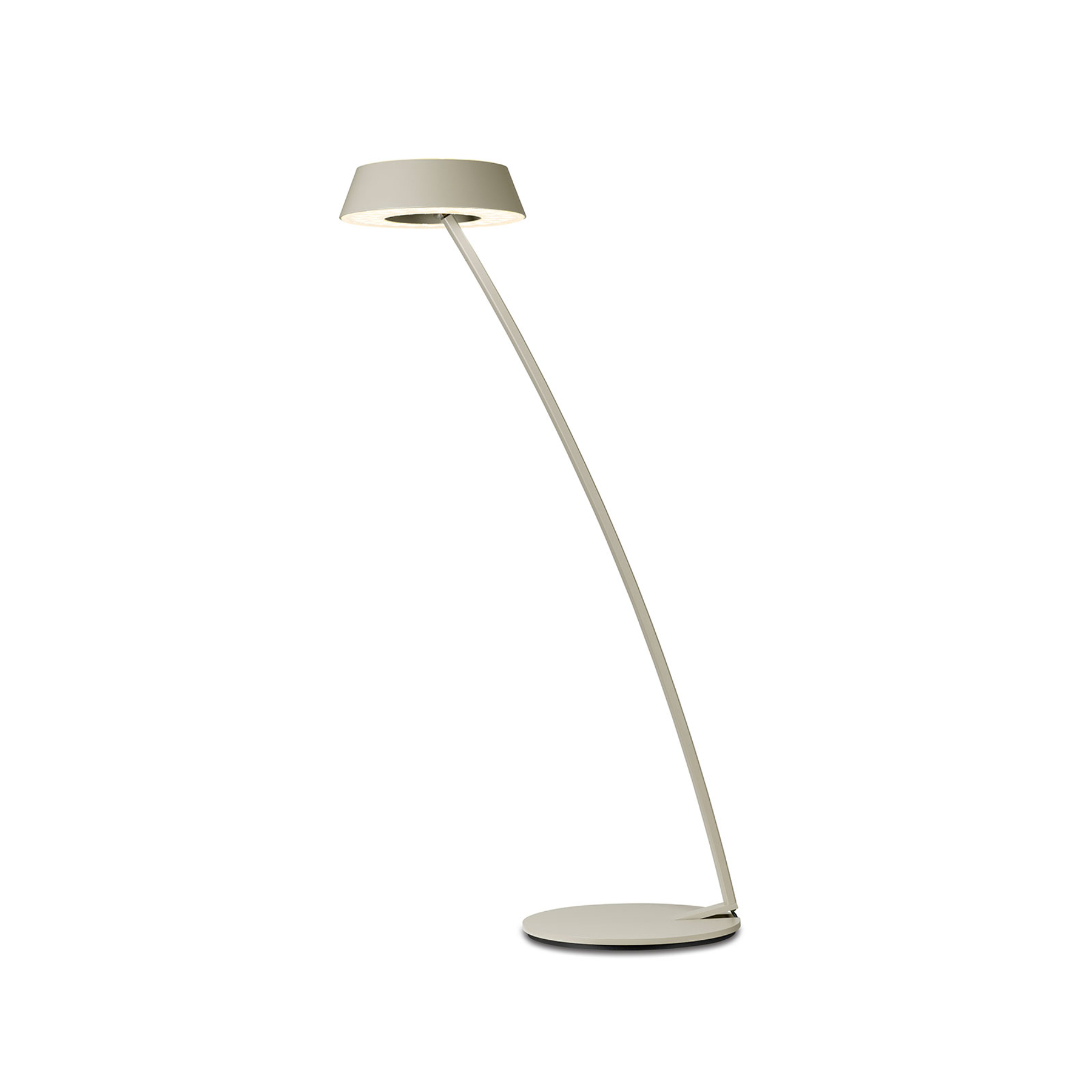 OLIGO Glance LED-pöytälamppu, kaareva, kashmir