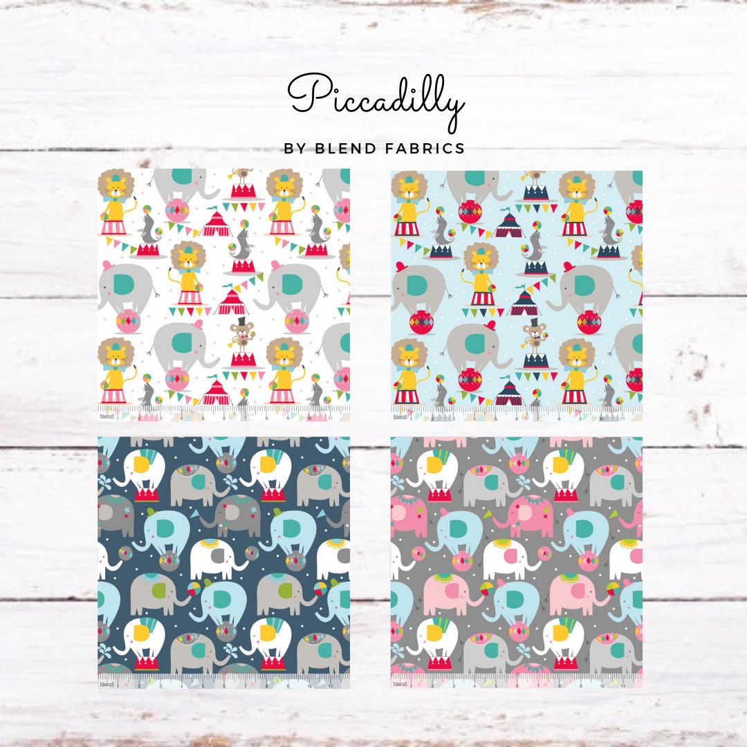 Blend Fabrics - Piccadilly Cotton By Maude Asbury -Each Sold The Yard