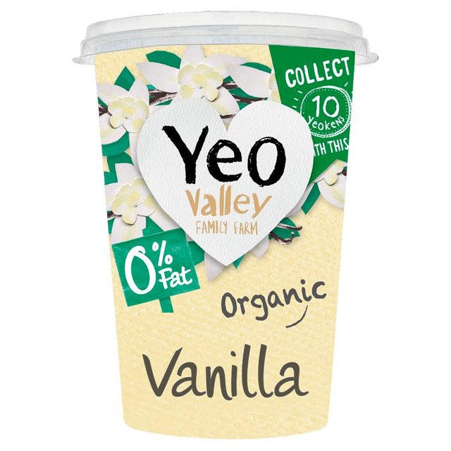 Yeo Valley Organic 0% Fat Vanilla Yoghurt
