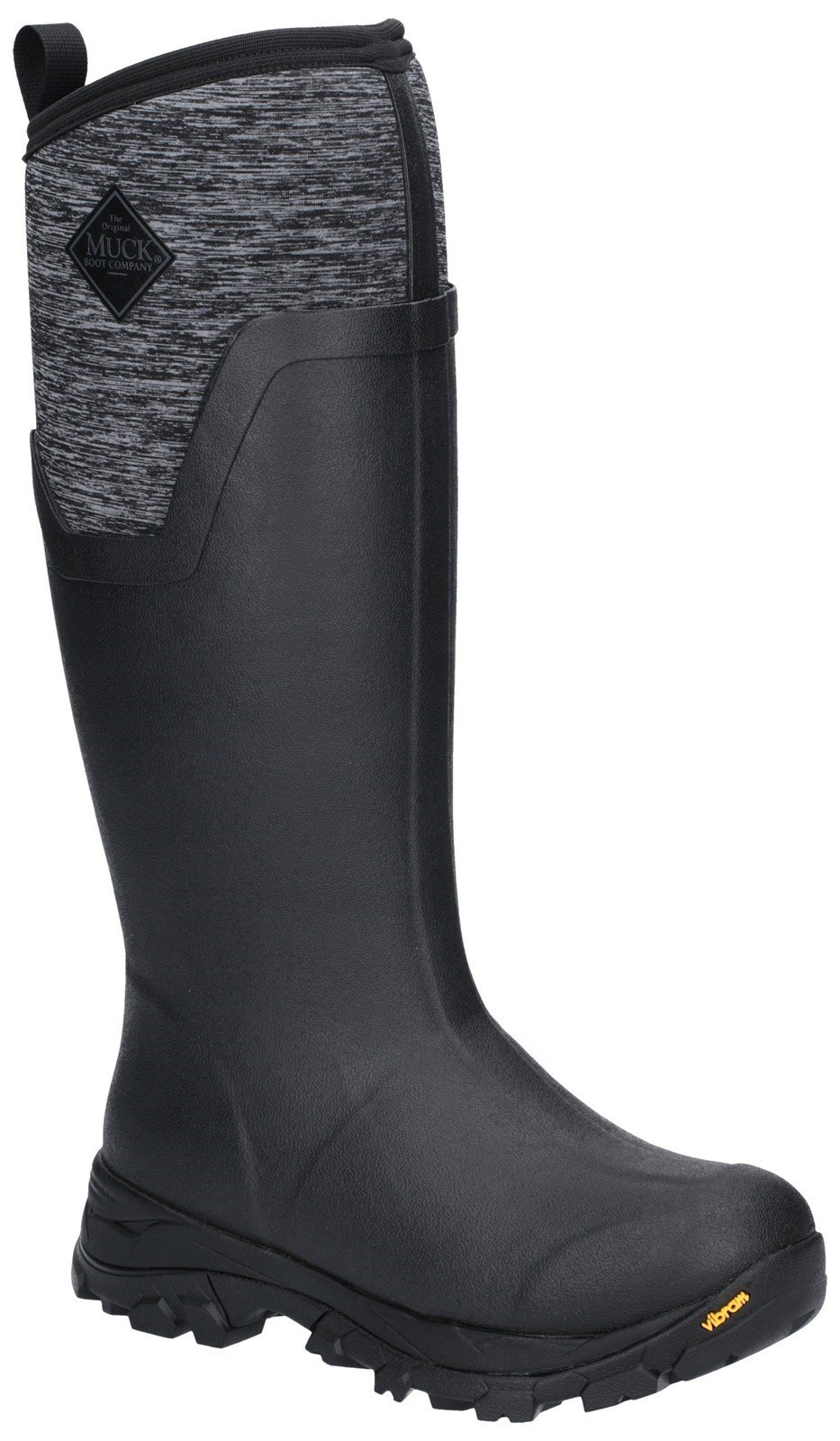 Muck Boots Unisex Arctic Ice Tall Extreme Conditions Boot Various Colours 26031 - Black/Heather 3