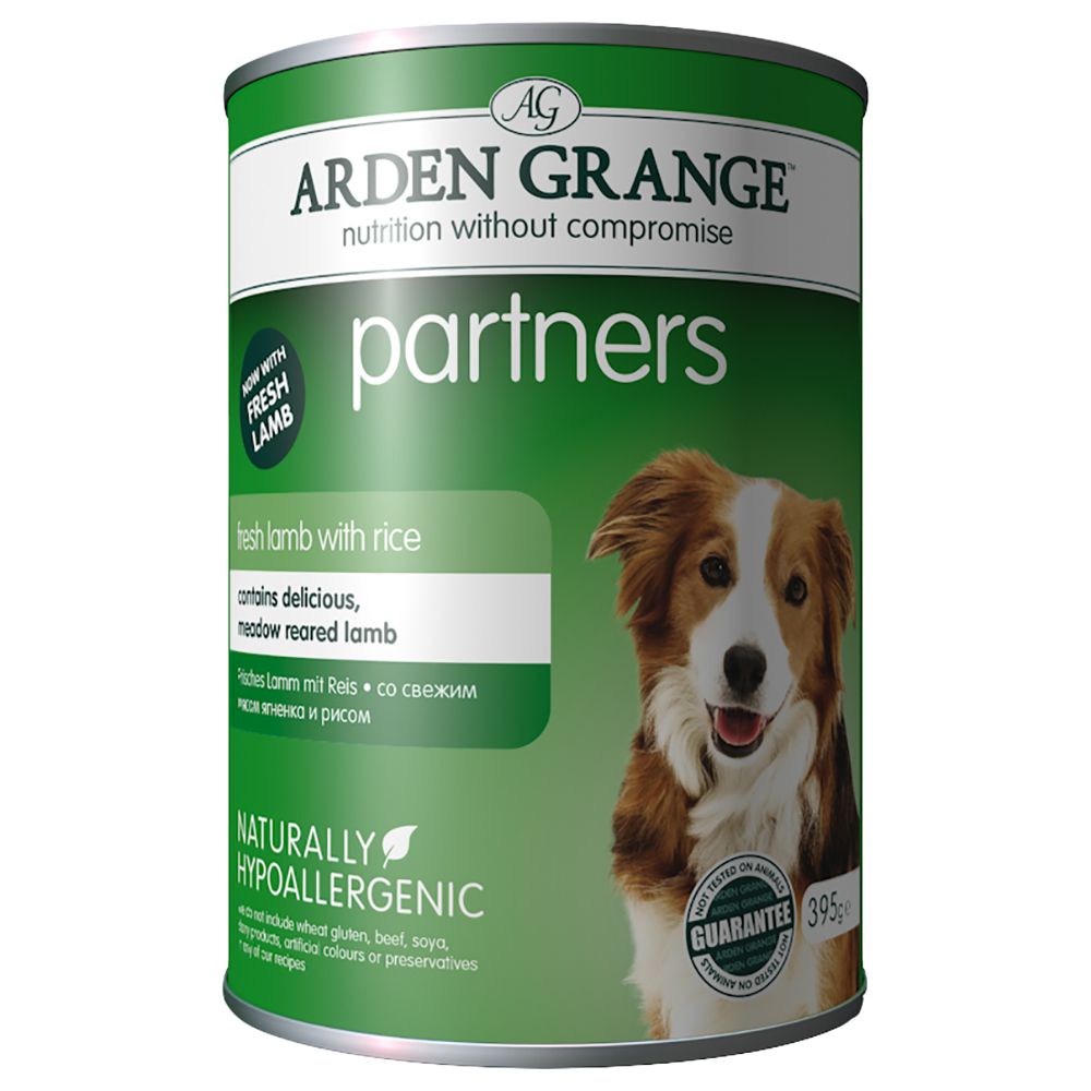 Arden Grange Partners - Lamb, Rice & Vegetables - 6 x 395g