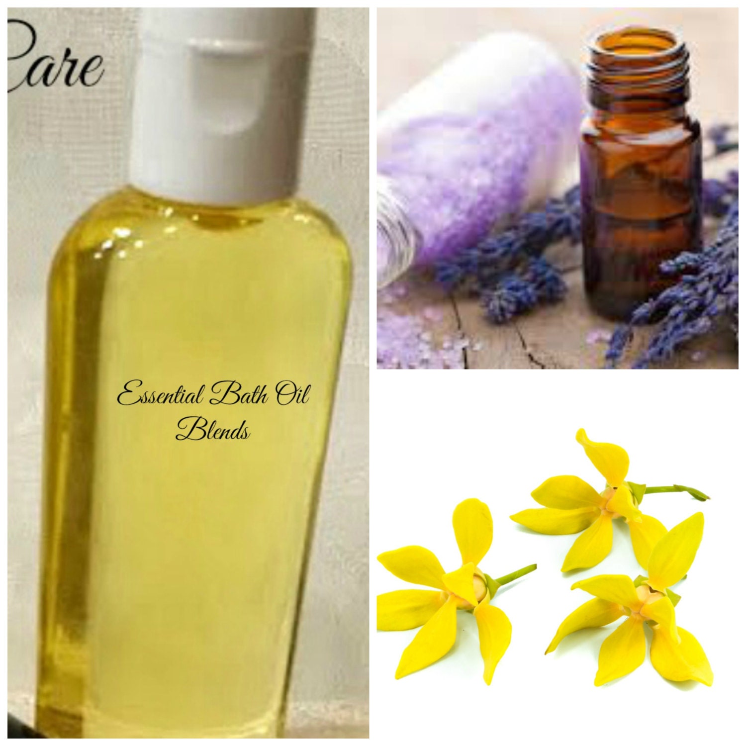 Relaxing Bath Oil Blend, Relaxing, Euphoric, Therapeutic, Sweet Almond Oil, Grape Seed Essential Oils