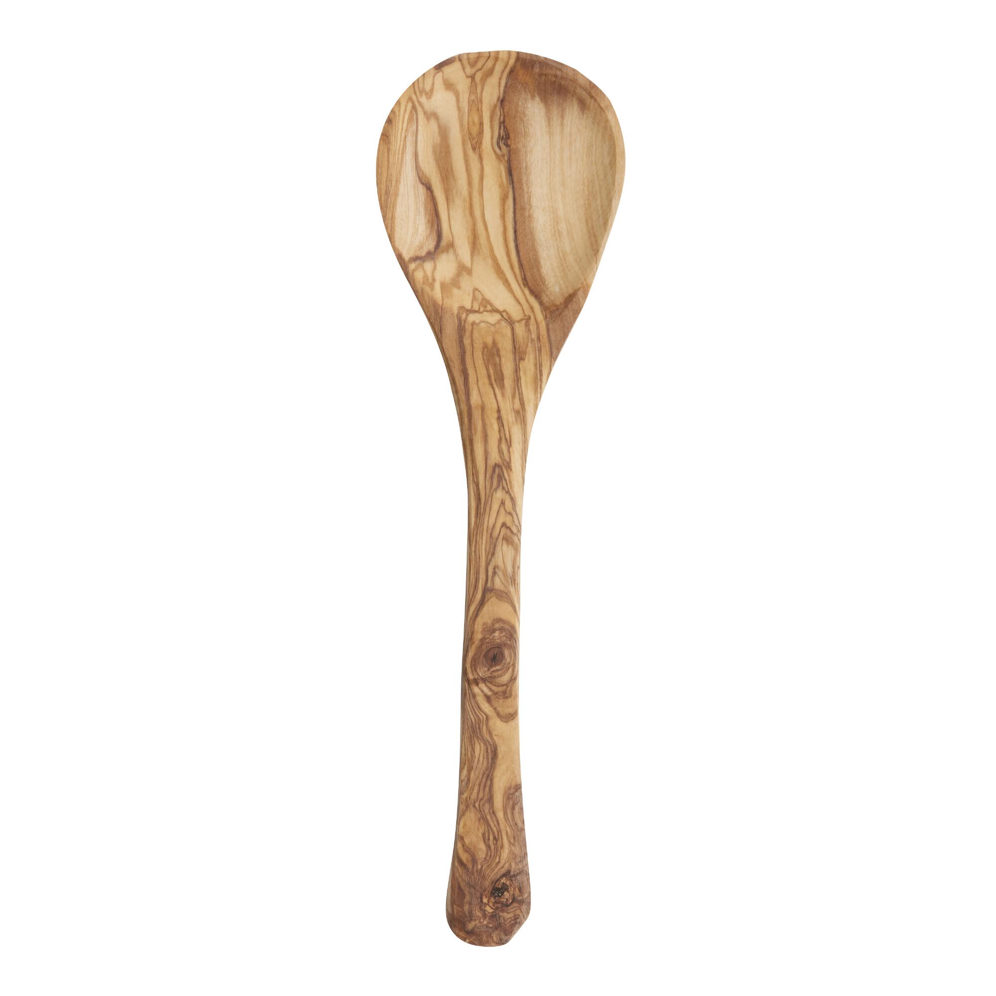 Large Olive Wood Cooking Spoon by World Market