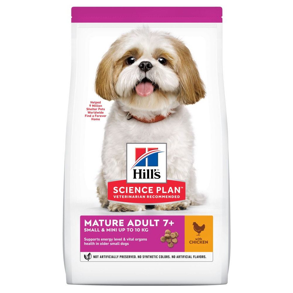 Hill's Science Plan Mature Adult 7+ Small & Mini with Chicken - Economy Pack: 2 x 6kg