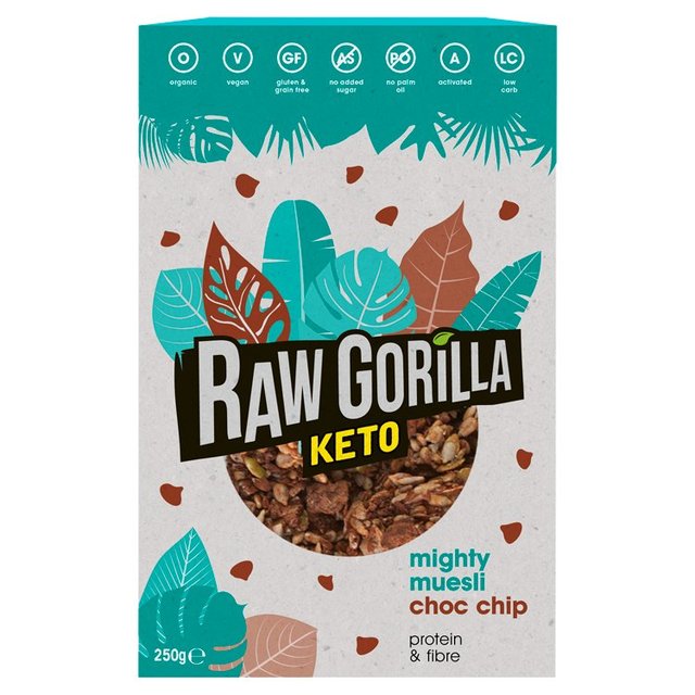 Raw Gorilla Keto Mighty Muesli Choc Chip