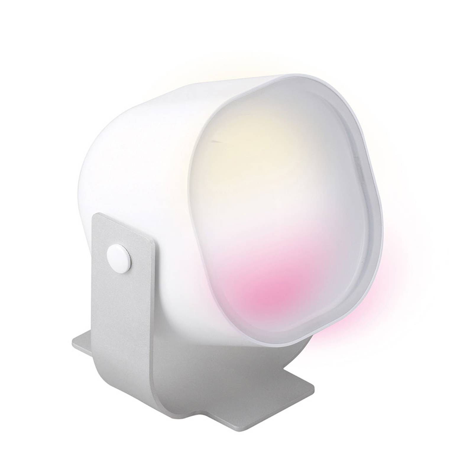 iDual Lilas -LED-pöytälamppu kaukosäätimellä