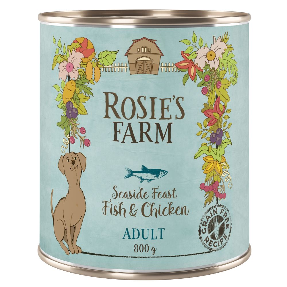 Rosie's Farm Saver Pack 24 x 800g - Adult Chicken & Turkey (24 x 800g)